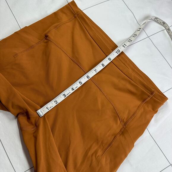 Lululemon Leggings Women 10 Copper Brown Swift Speed Running Athletic Reflective - Picture 9 of 11